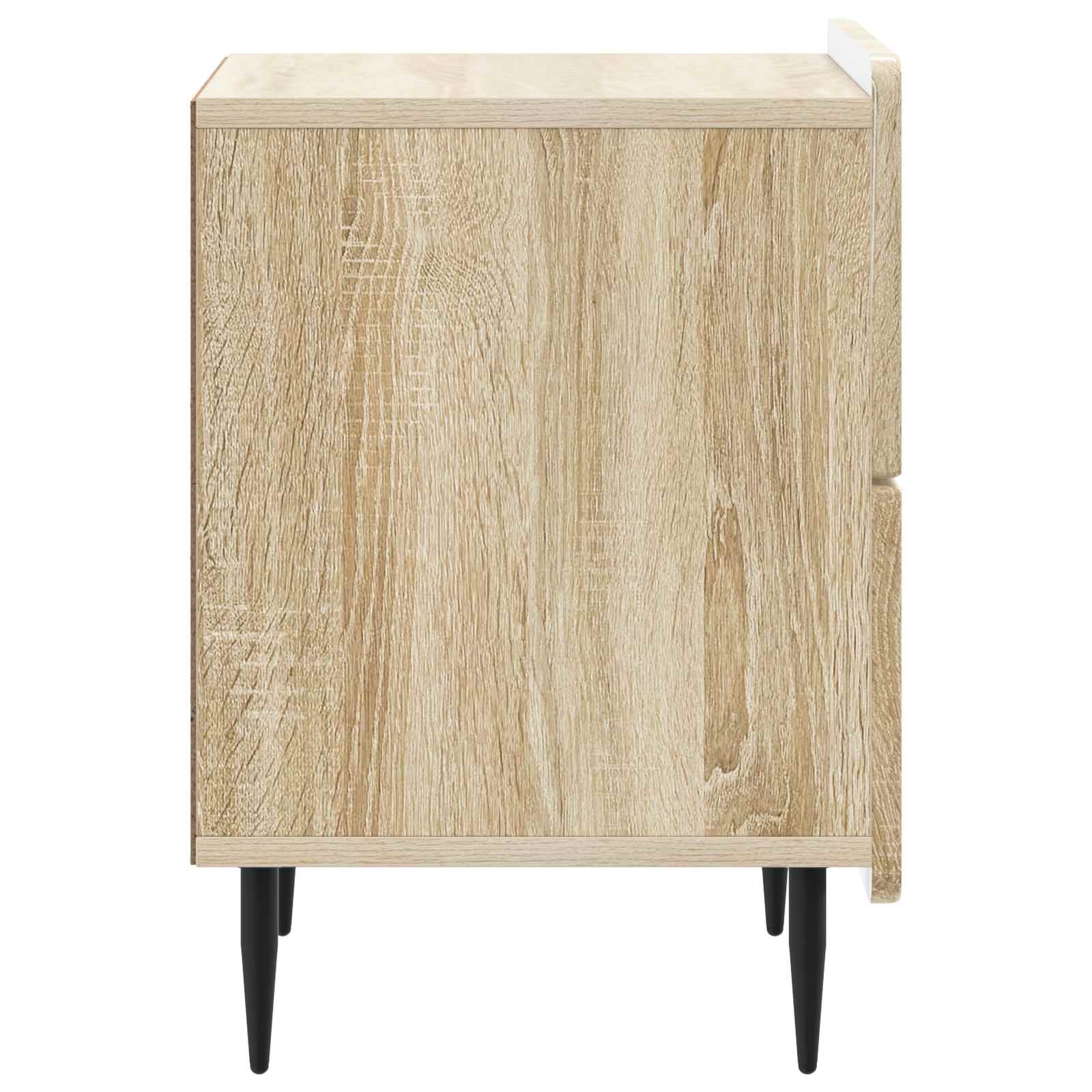Armadio da Notte 2 pcs Rovere Sonoma 43 x 34,5 x 49,5 cm | homemem39