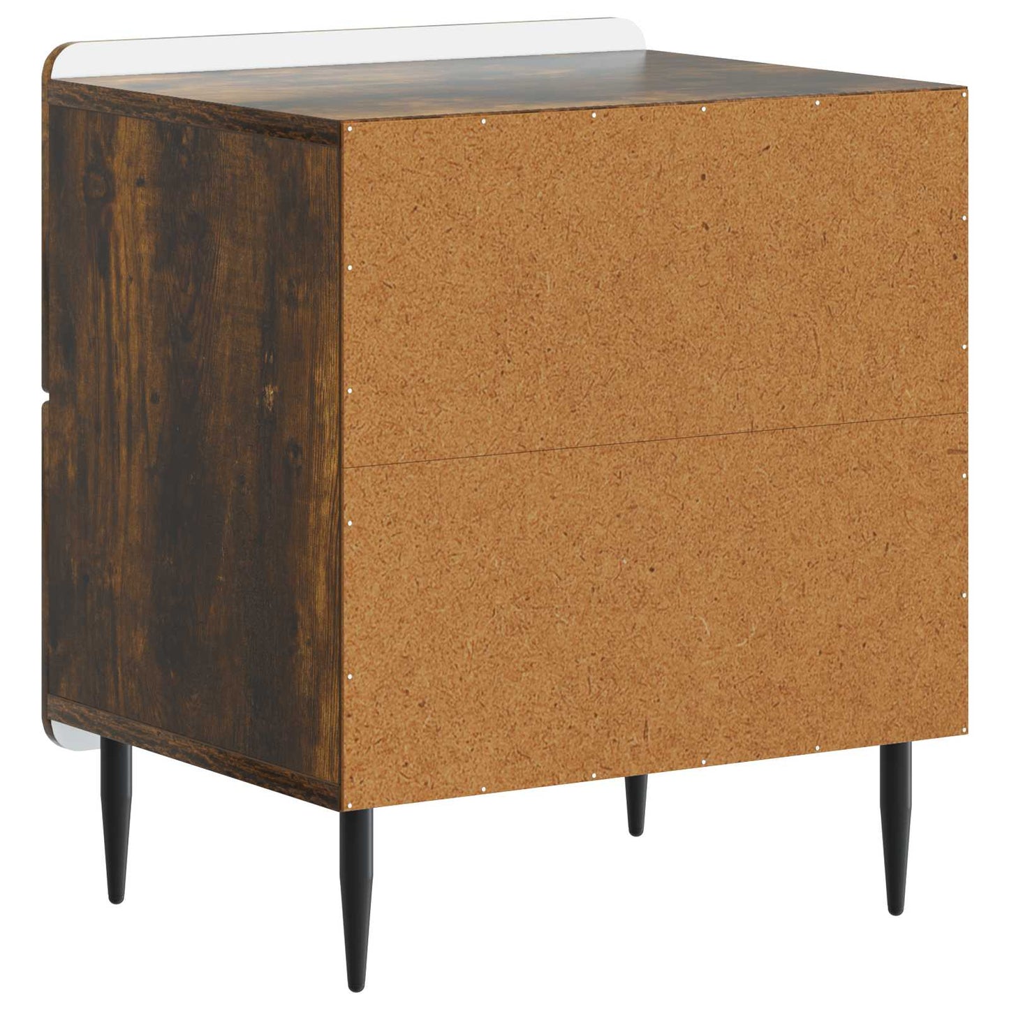 Armadio da Notte 2 pcs Rovere Fumo 43 x 34,5 x 49,5 cm | homemem39