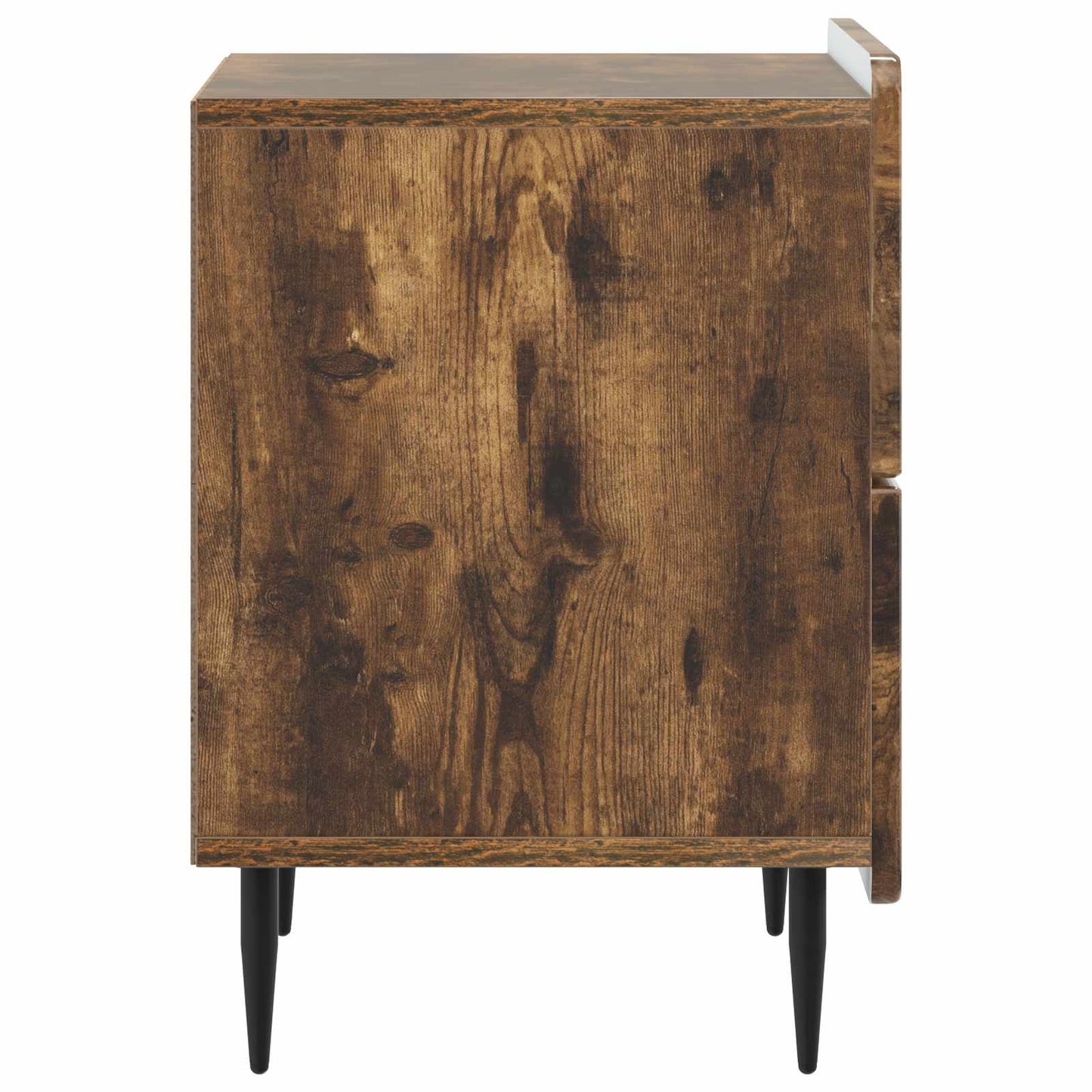 Armadio da Notte 2 pcs Rovere Fumo 43 x 34,5 x 49,5 cm | homemem39