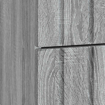Armadio da Notte con cassetto Grigio Sonoma 43 x 34,5 x 49,5 cm