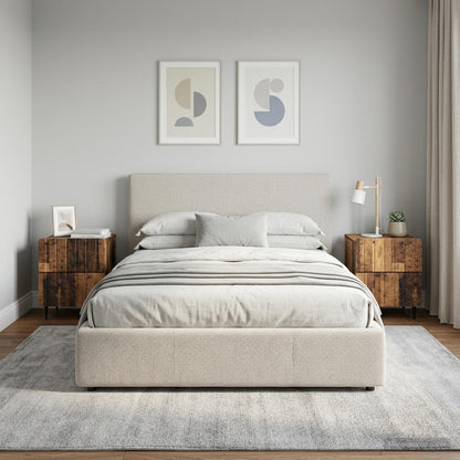 Armadio da Notte 2 pz Legno antico 43 x 34,5 x 49,5 cm