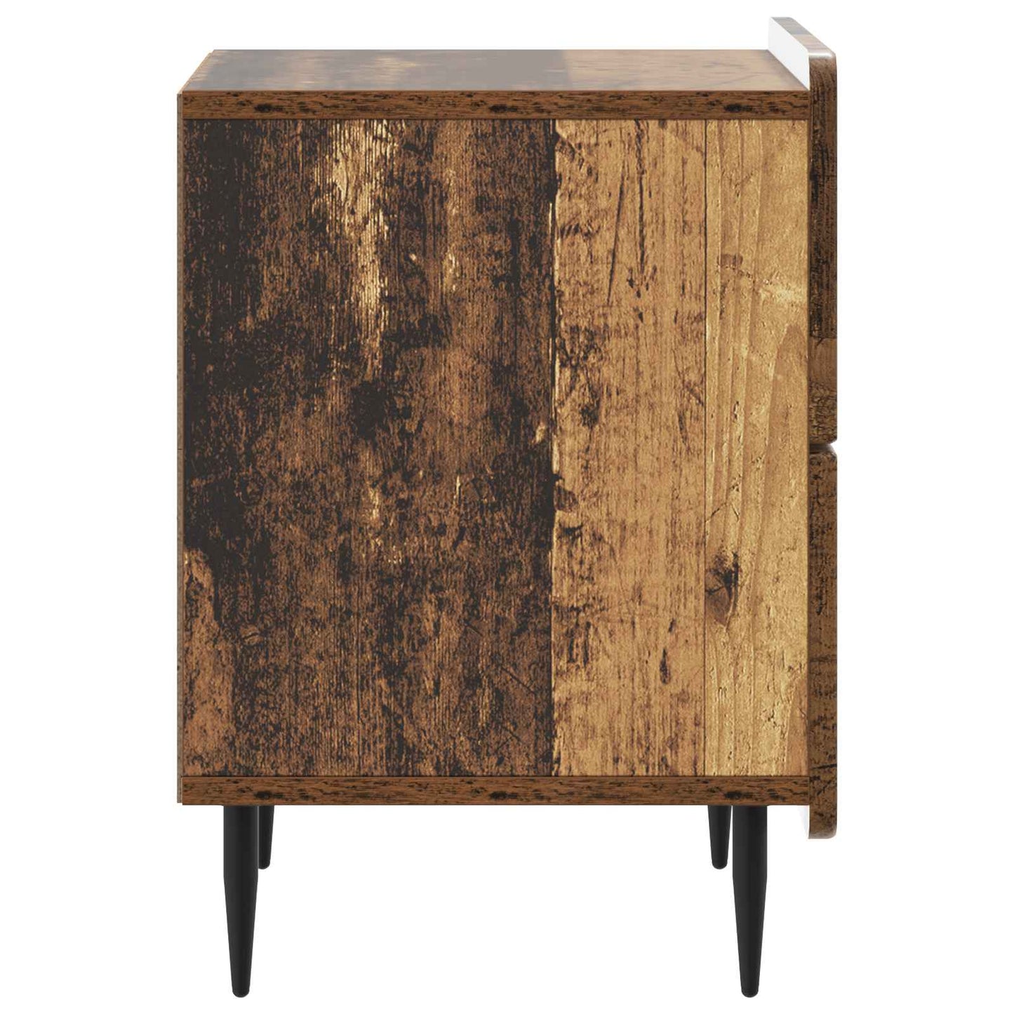 Armadio da Notte 2 pcs Legno antico 43 x 34,5 x 49,5 cm