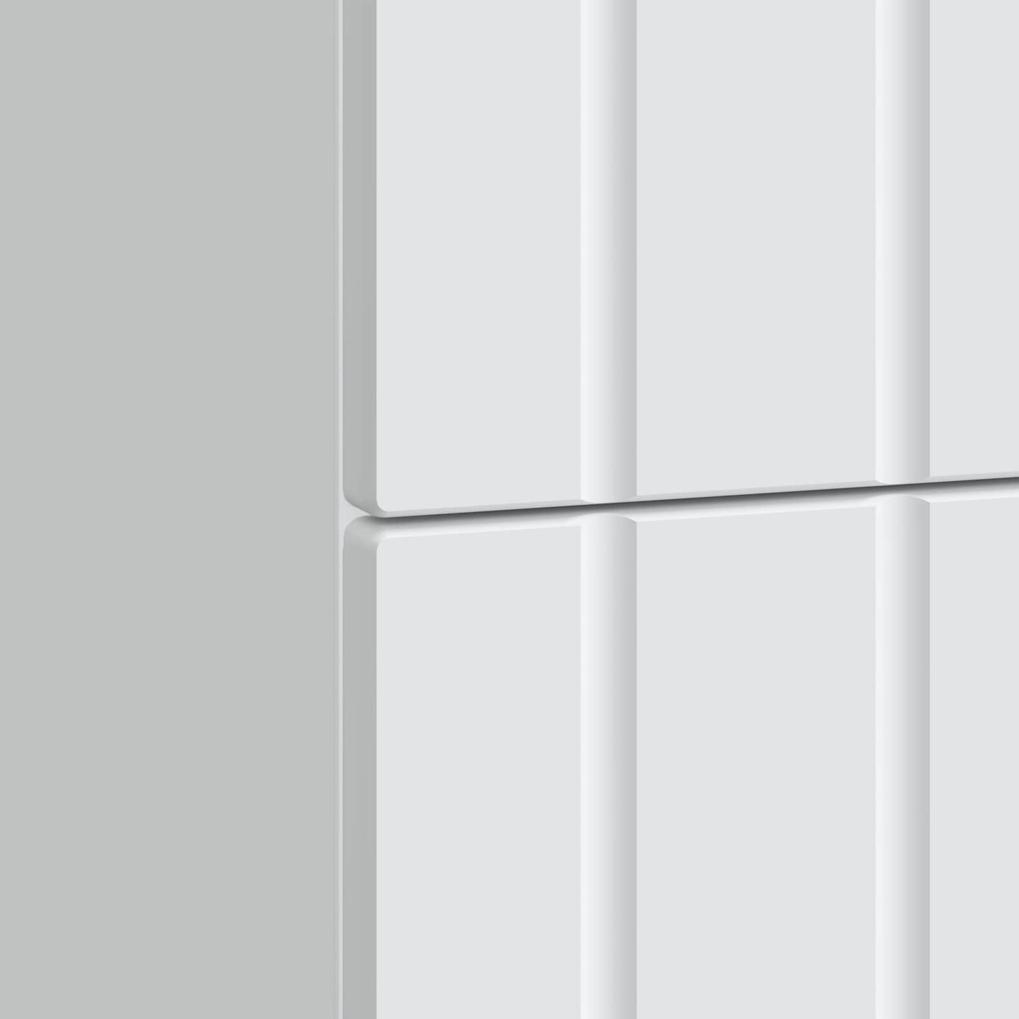 Armadio da Notte con cassetto Bianco 62 x 34,5 x 49,5 cm | homemem39