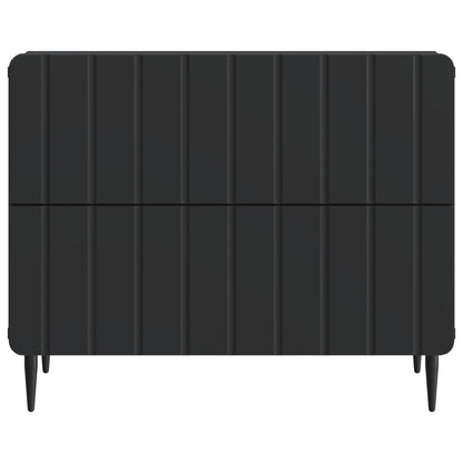 Armadio da Notte Nero 62 x 34,5 x 49,5 cm Legno ingegnerizzato | homemem39