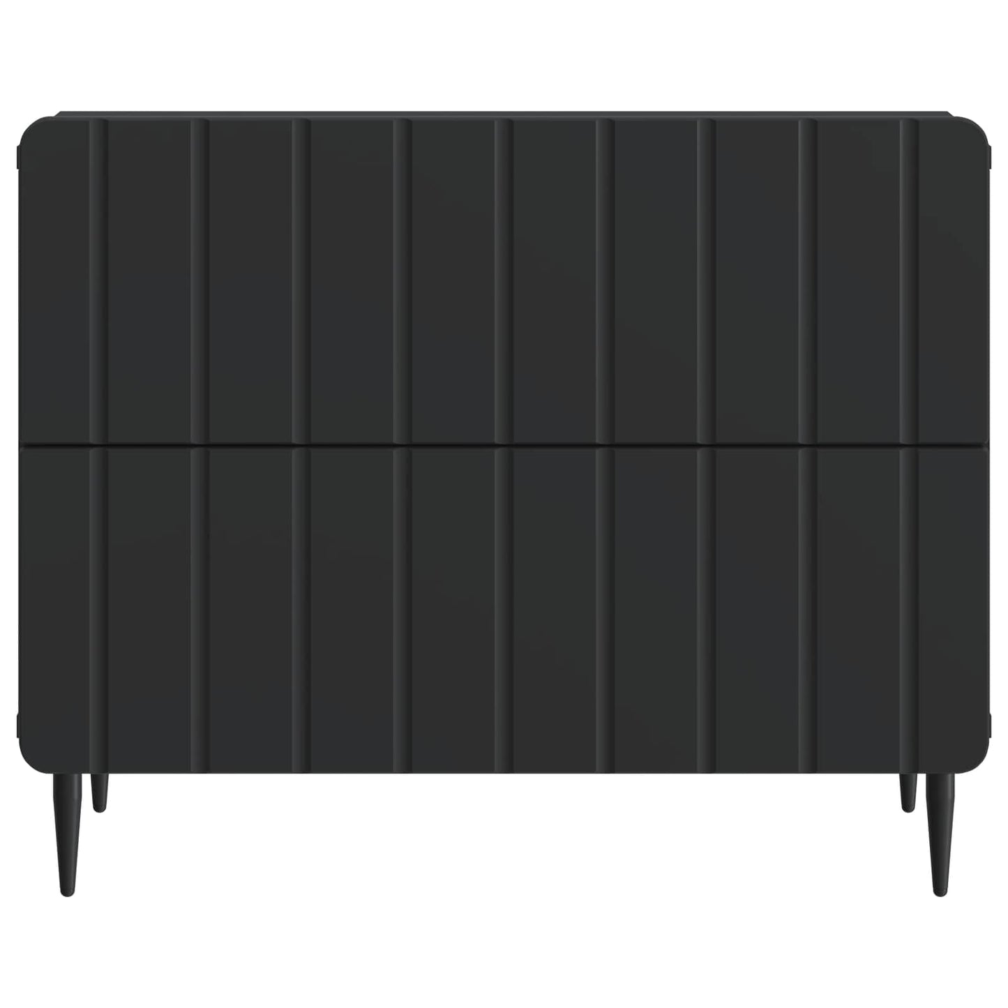 Armadio da Notte Nero 62 x 34,5 x 49,5 cm Legno ingegnerizzato