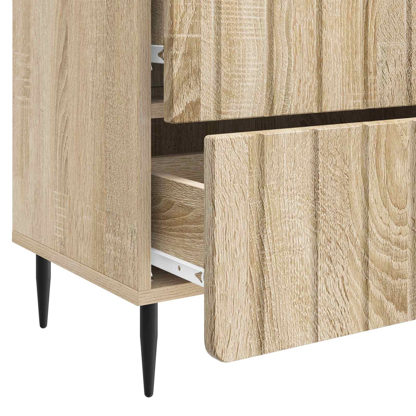 Armadio da Notte con cassetto Rovere Sonoma 62 x 34,5 x 49,5 cm | homemem39