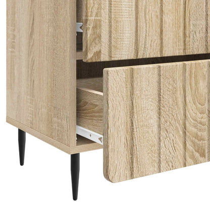 Armadio da Notte con cassetto Rovere Sonoma 62 x 34,5 x 49,5 cm | homemem39