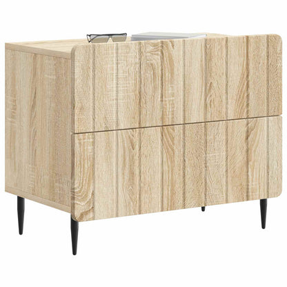 Armadio da Notte con cassetto Rovere Sonoma 62 x 34,5 x 49,5 cm
