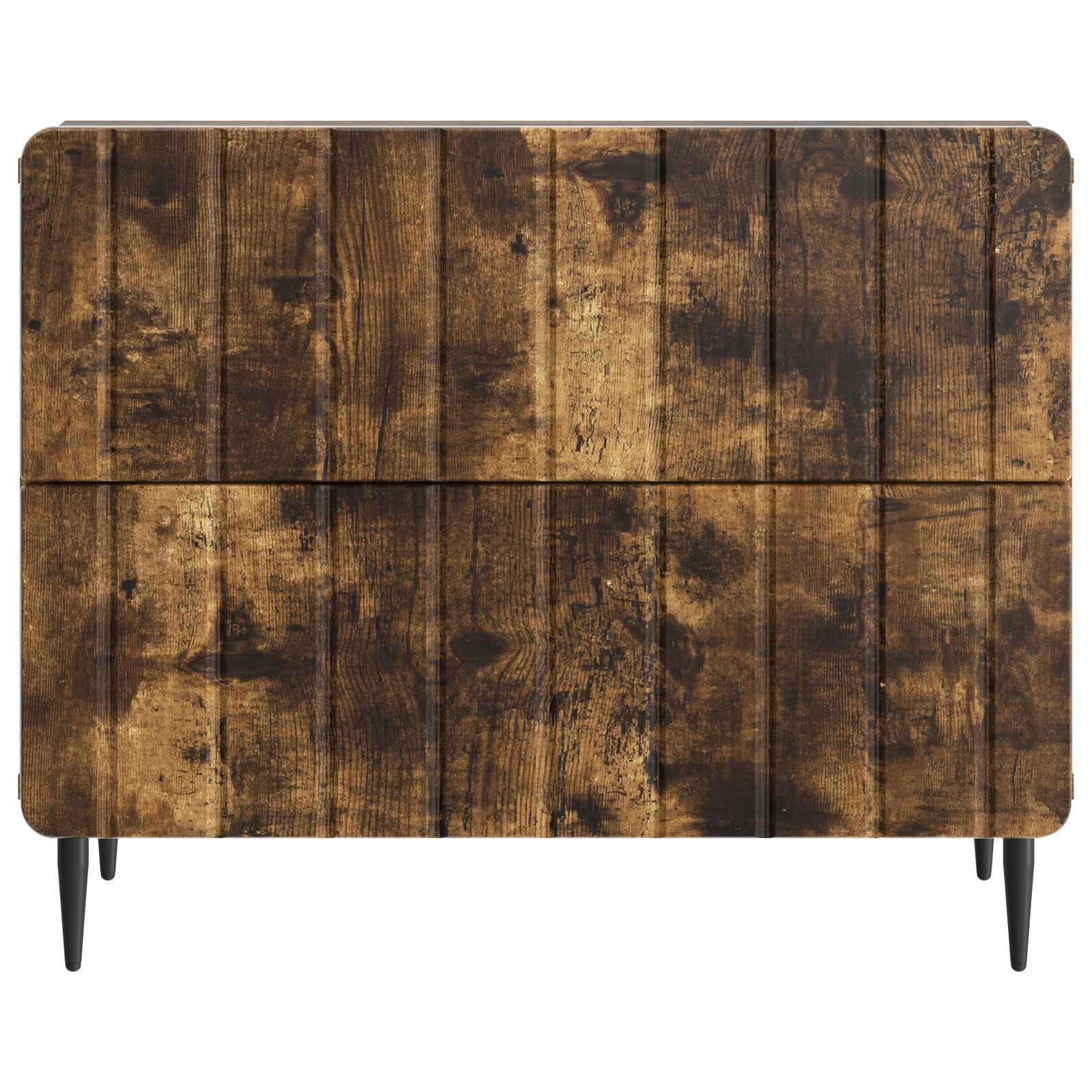 Armadio da Notte Rovere Fumo 62 x 34,5 x 49,5 cm | homemem39