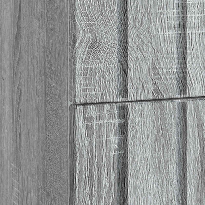 Armadio da Notte Grigio Sonoma 62 x 34,5 x 49,5 cm | homemem39