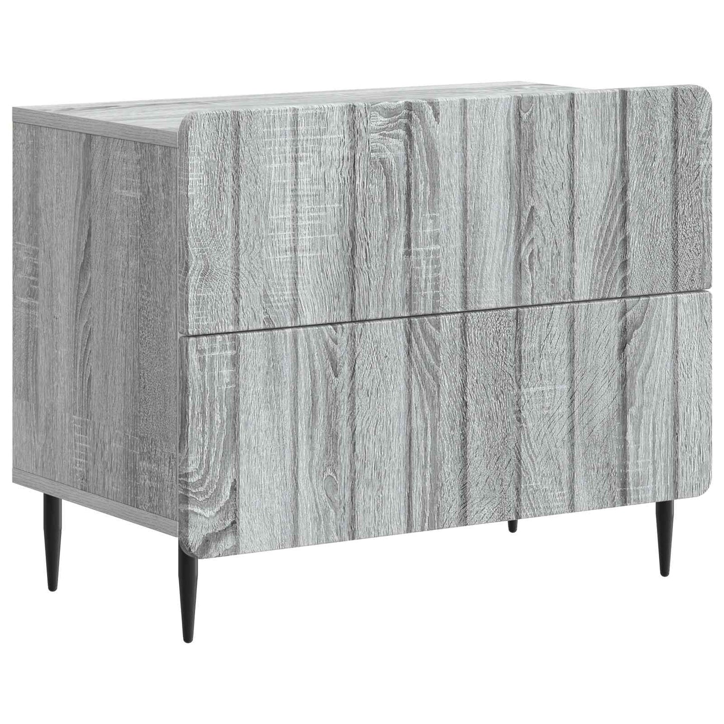 Armadio da Notte Grigio Sonoma 62 x 34,5 x 49,5 cm | homemem39