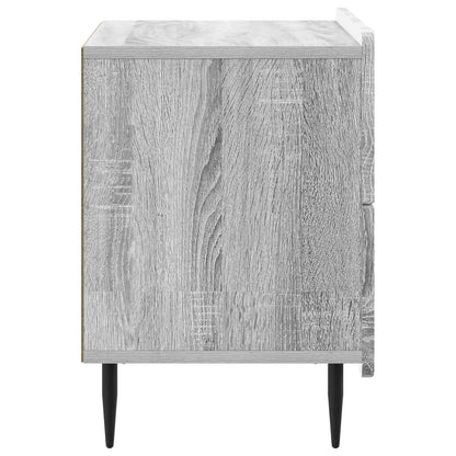 Armadio da Notte Grigio Sonoma 62 x 34,5 x 49,5 cm | homemem39