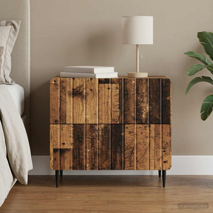 Armadio da Notte Legno antico 62 x 34,5 x 49,5 cm