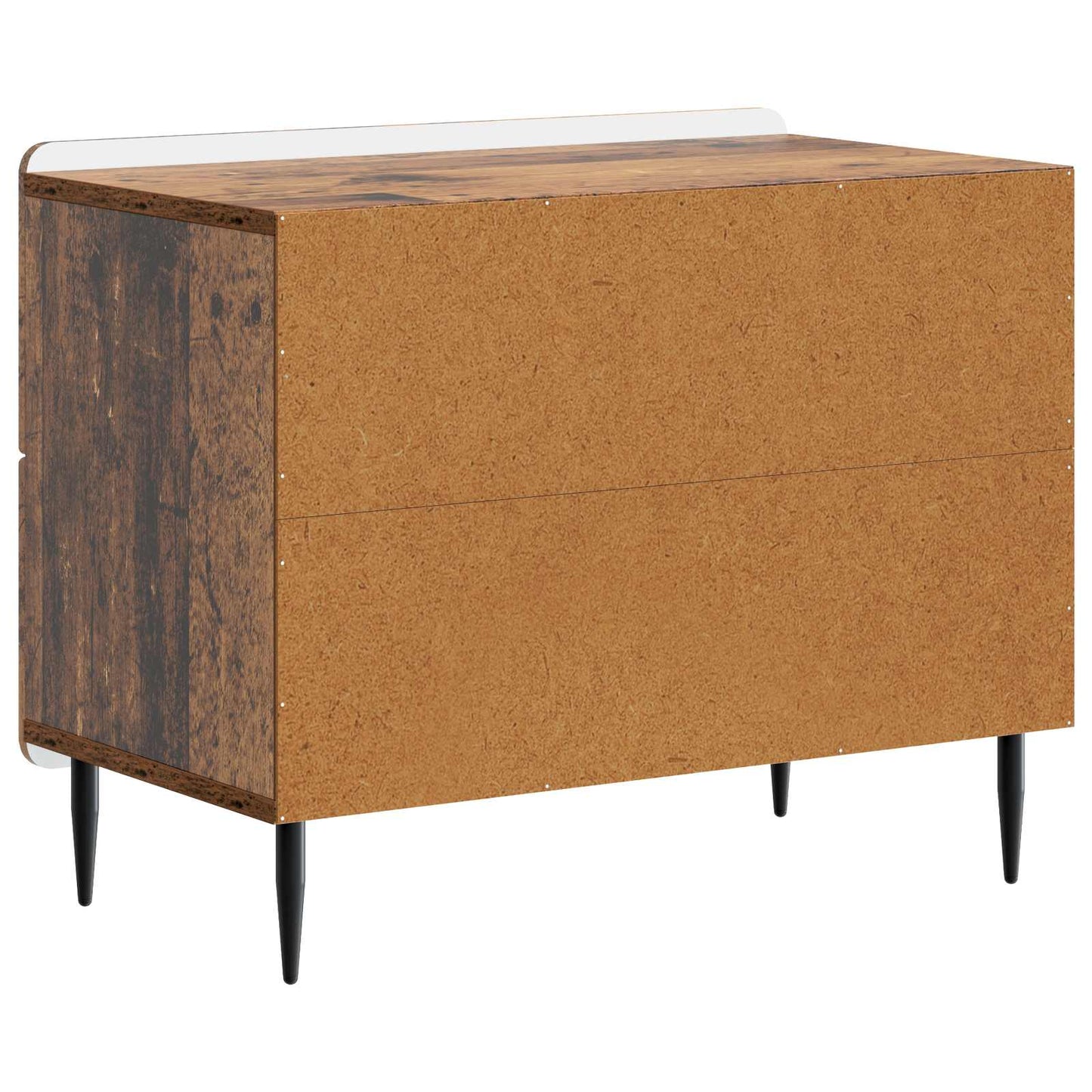 Armadio da Notte con cassetto Legno antico 62 x 34,5 x 49,5 cm | homemem39