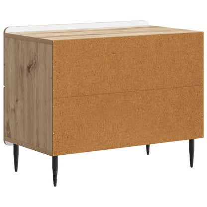Armadio da Notte Rovere Artigianale 62 x 34,5 x 49,5 cm | homemem39