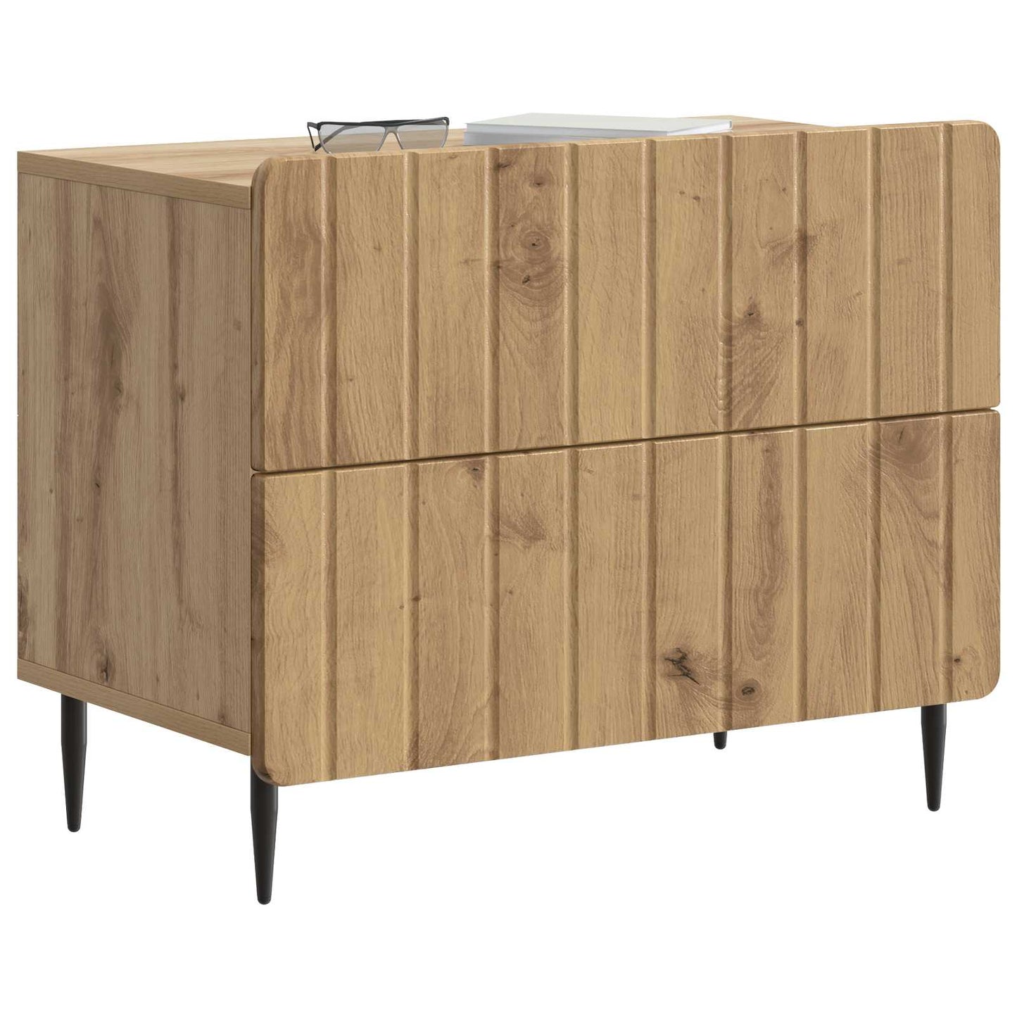 Armadio da Notte Rovere Artigianale 62 x 34,5 x 49,5 cm