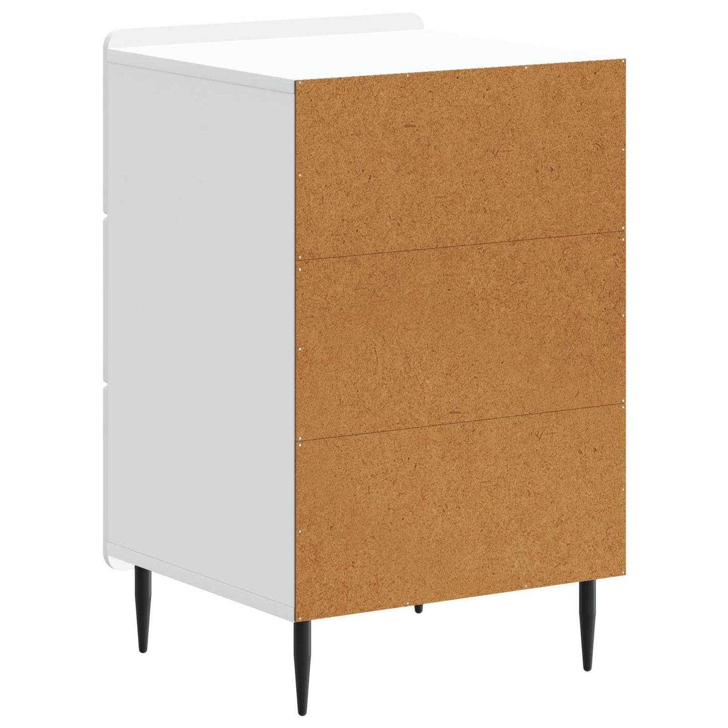 Armadio da Notte Bianco 43x 41 x 68 cm Legno ingegnerizzato