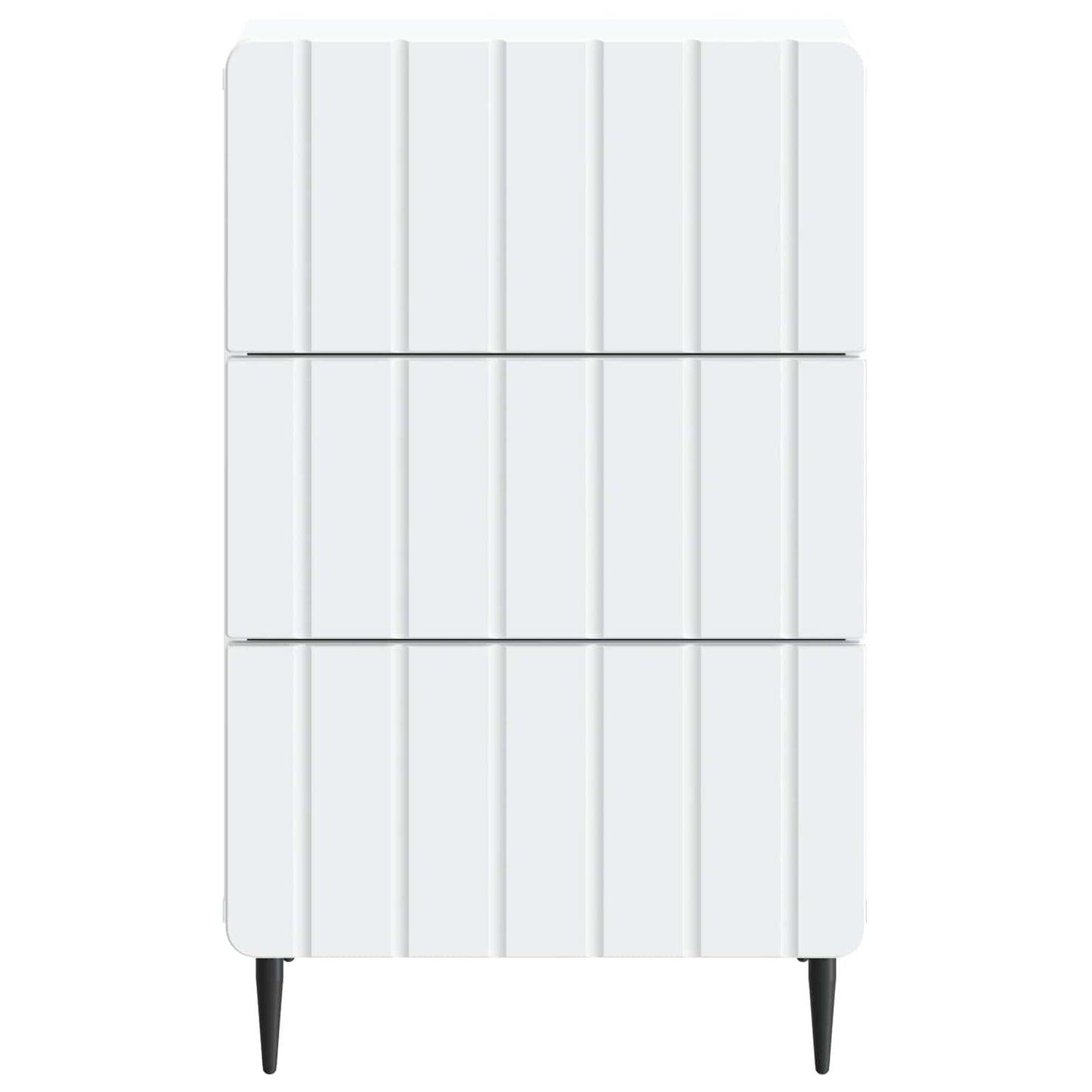Armadio da Notte Bianco 43x 41 x 68 cm Legno ingegnerizzato