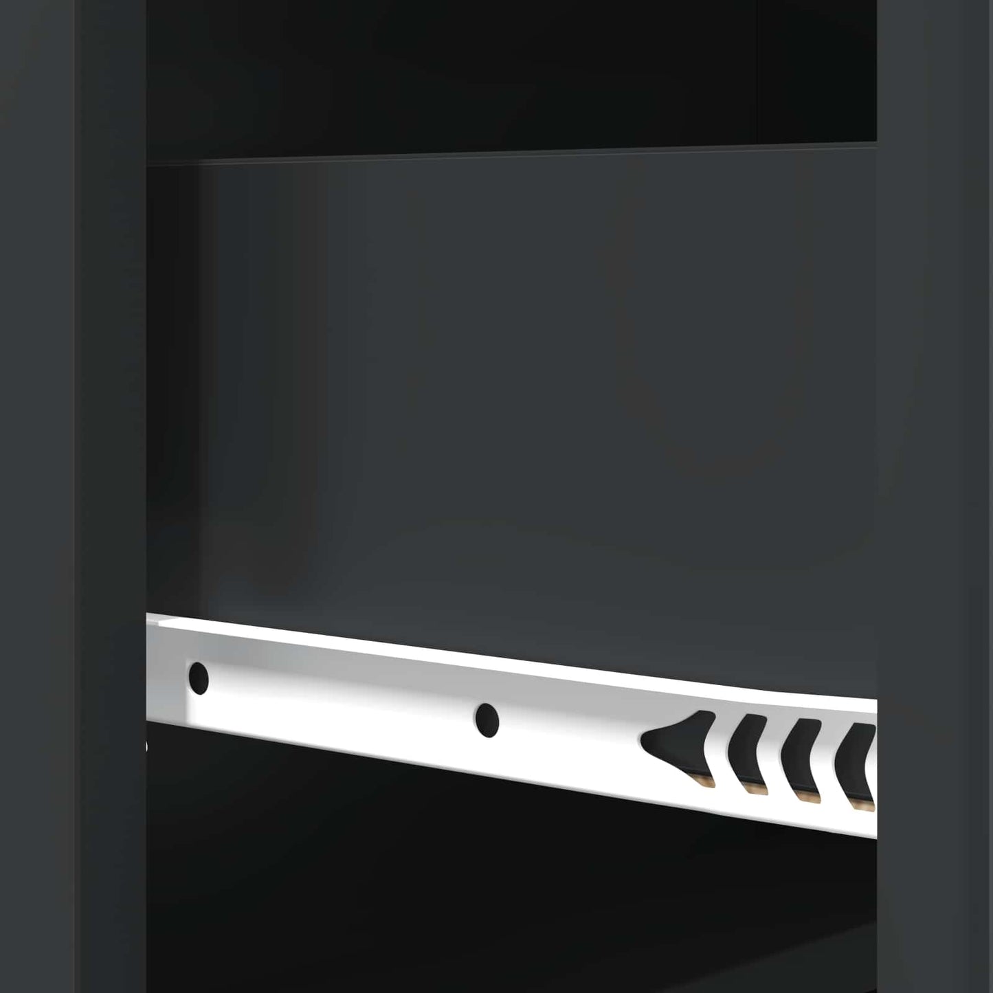 Mobile con Cassetti Nero 66 x 34,5 x 92 cm Legno ingegnerizzato | homemem39