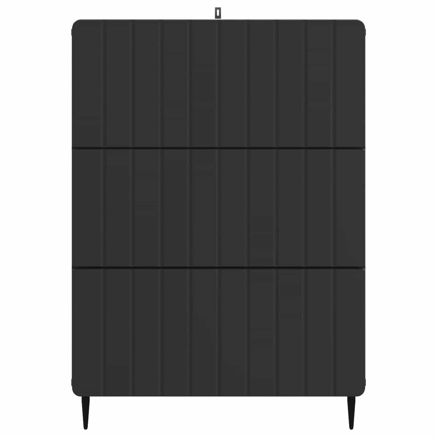 Mobile con Cassetti Nero 66 x 34,5 x 92 cm Legno ingegnerizzato | homemem39