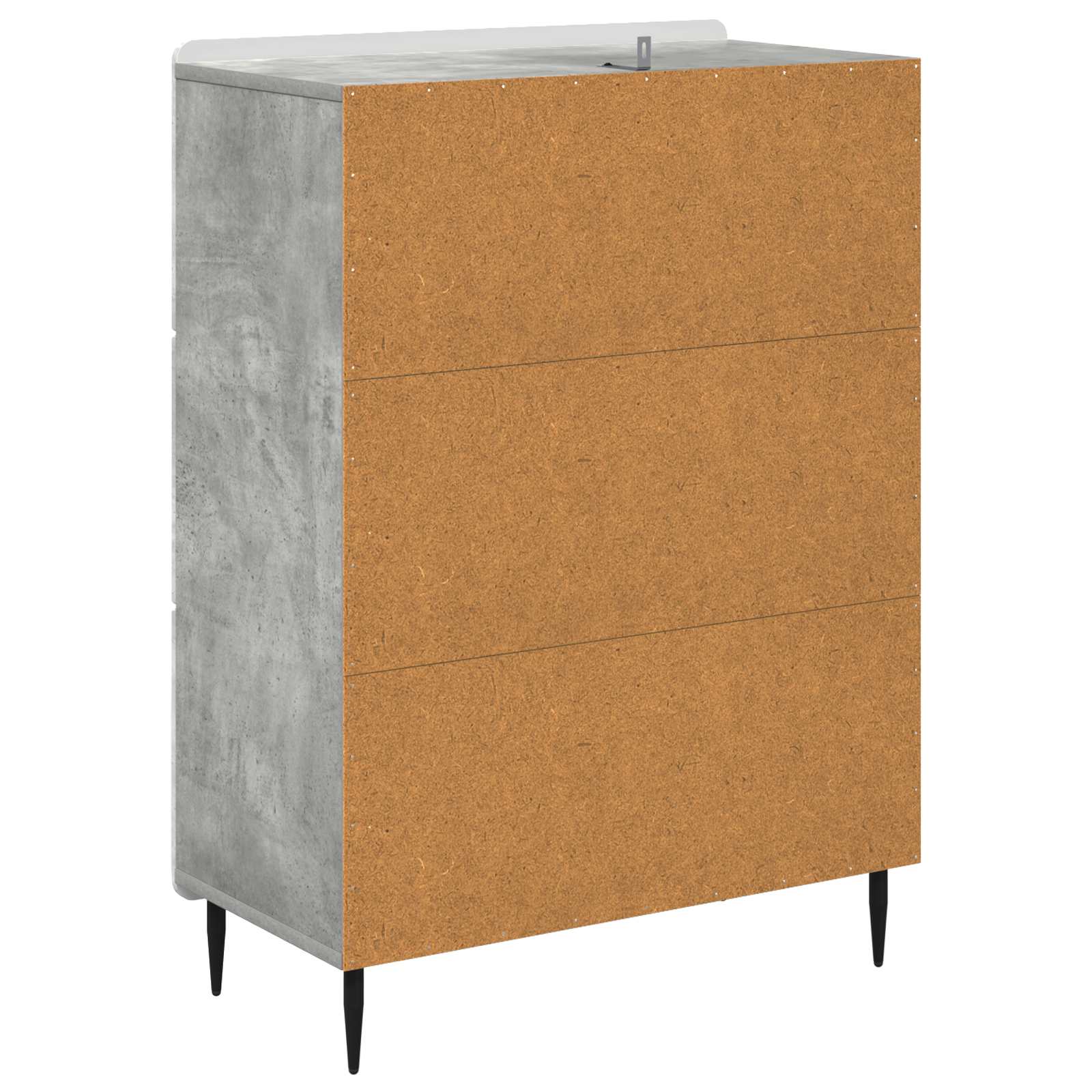 Mobile con Cassetti Grigio Cemento 66 x 34,5 x 92 cm | homemem39