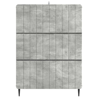 Mobile con Cassetti Grigio Cemento 66 x 34,5 x 92 cm | homemem39