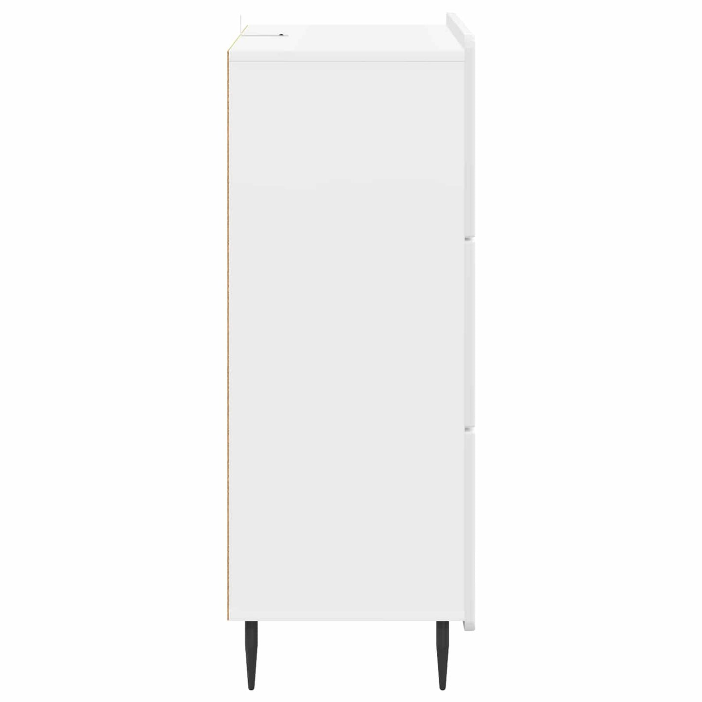 Mobile con Cassetti Bianco Lucido 66 x 34,5 x 92 cm