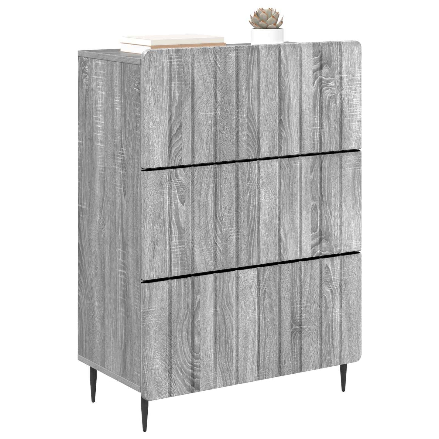 Mobile con Cassetti Grigio Sonoma 66 x 34,5 x 92 cm | homemem39