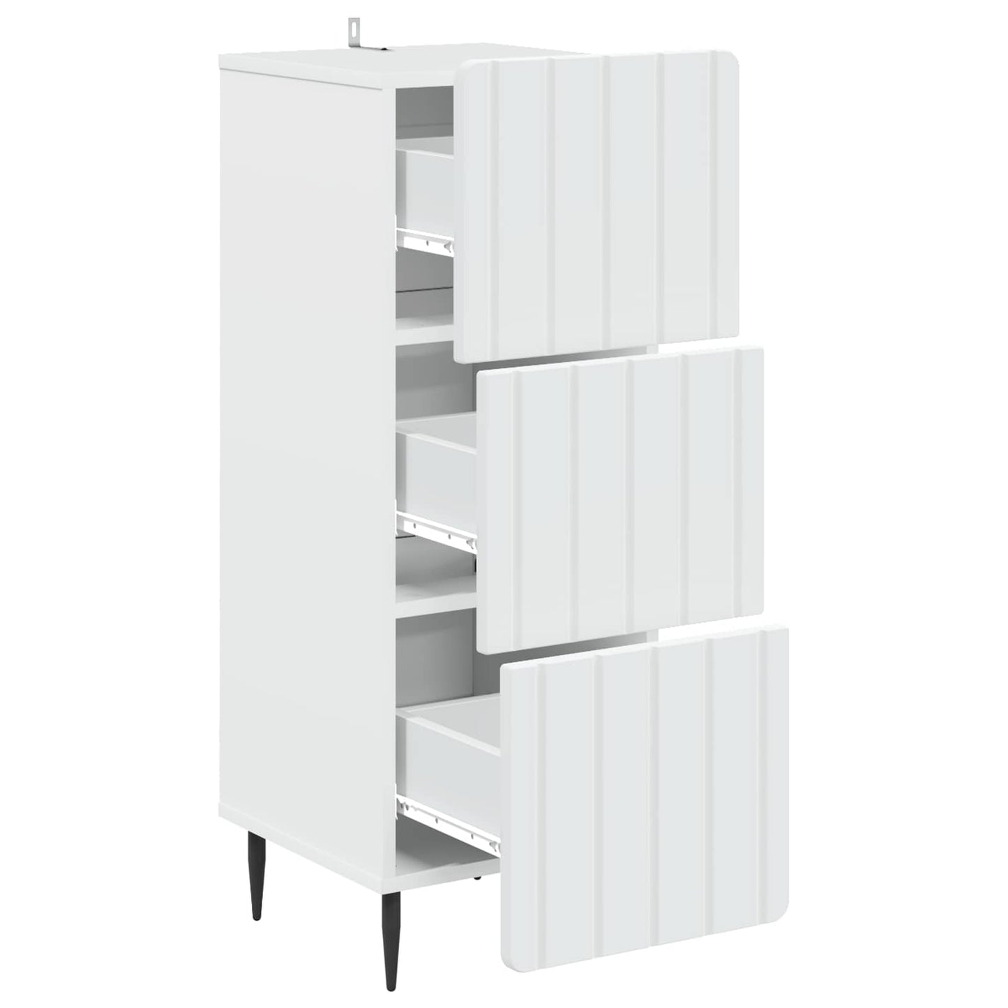 Mobile con Cassetti Bianco 33 x 34,5 x 92 cm | homemem39