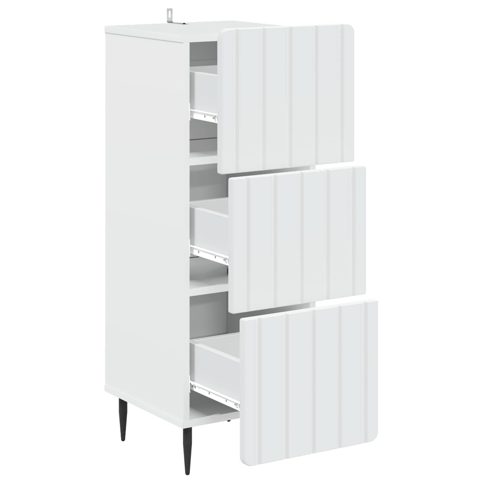 Mobile con Cassetti Bianco 33 x 34,5 x 92 cm | homemem39