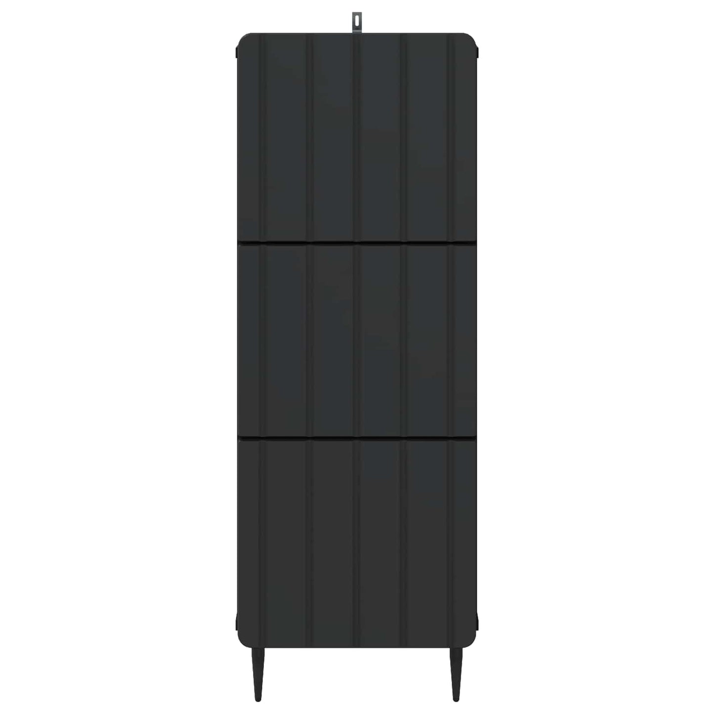 Mobile con Cassetti Nero 33 x 34,5 x 92 cm Legno ingegnerizzato