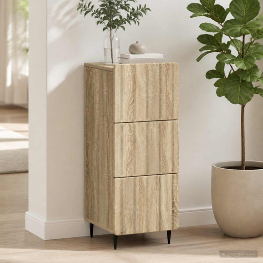 Mobile con Cassetti 33 x 34,5 x 92 cm Legno ingegnerizzato