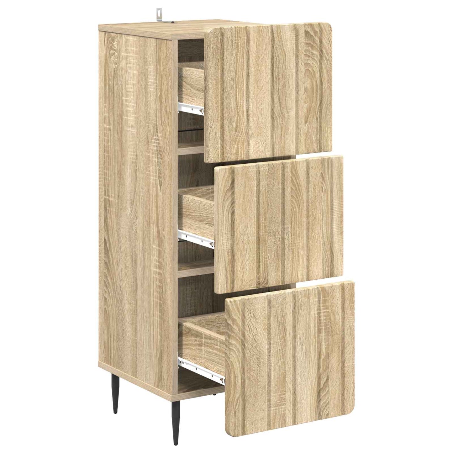 Mobile con Cassetti Rovere Sonoma 33 x 34,5 x 92 cm | homemem39