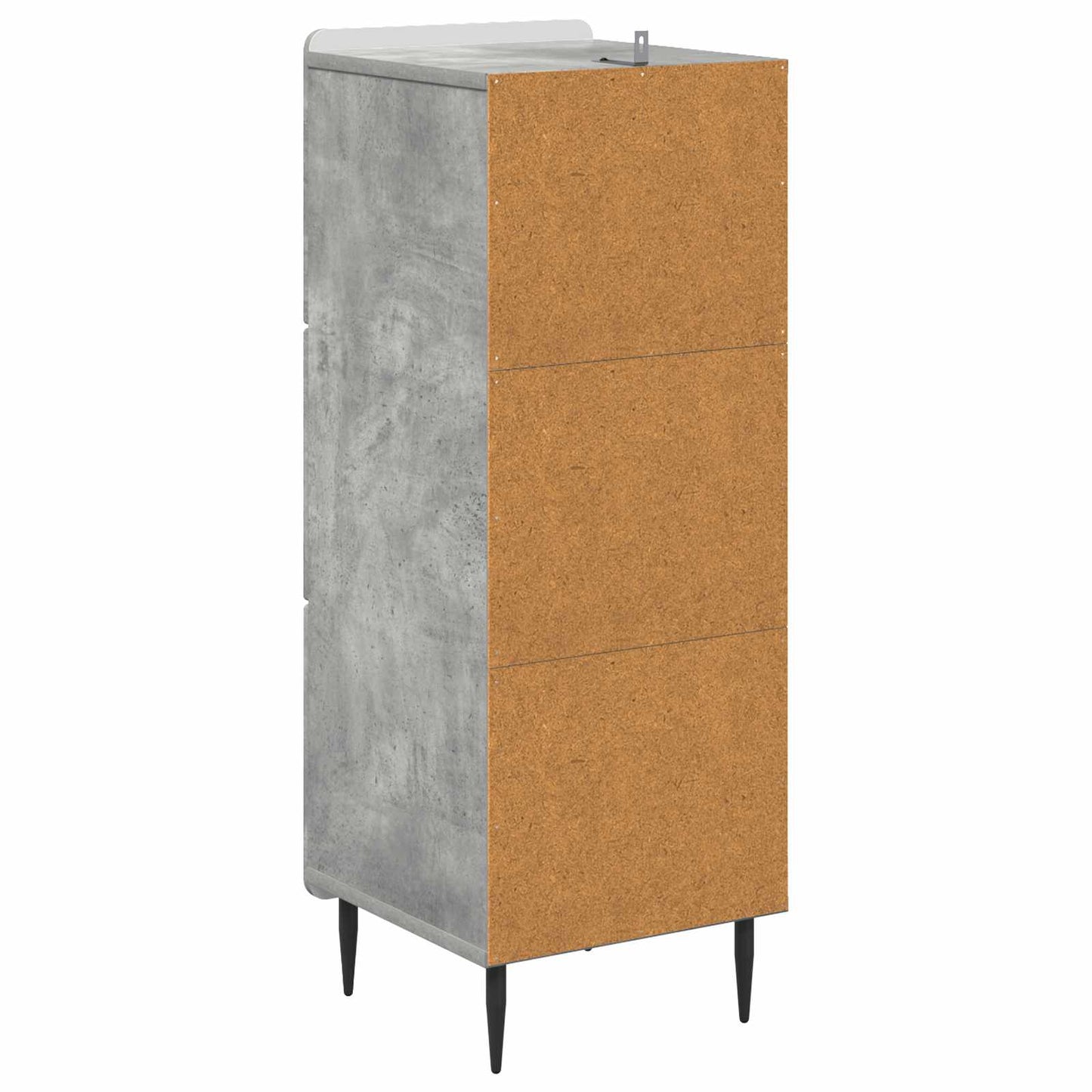 Mobile con Cassetti Grigio Cemento 33 x 34,5 x 92 cm | homemem39