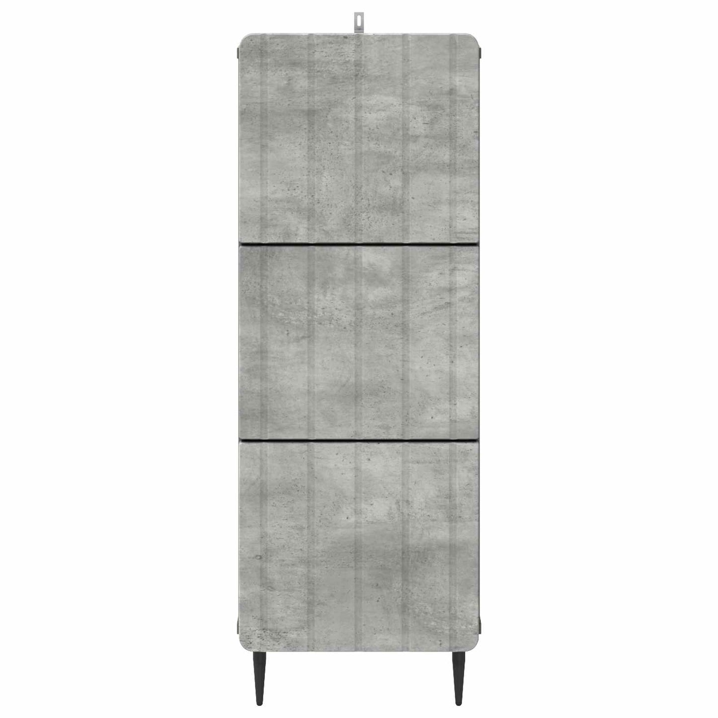 Mobile con Cassetti Grigio Cemento 33 x 34,5 x 92 cm