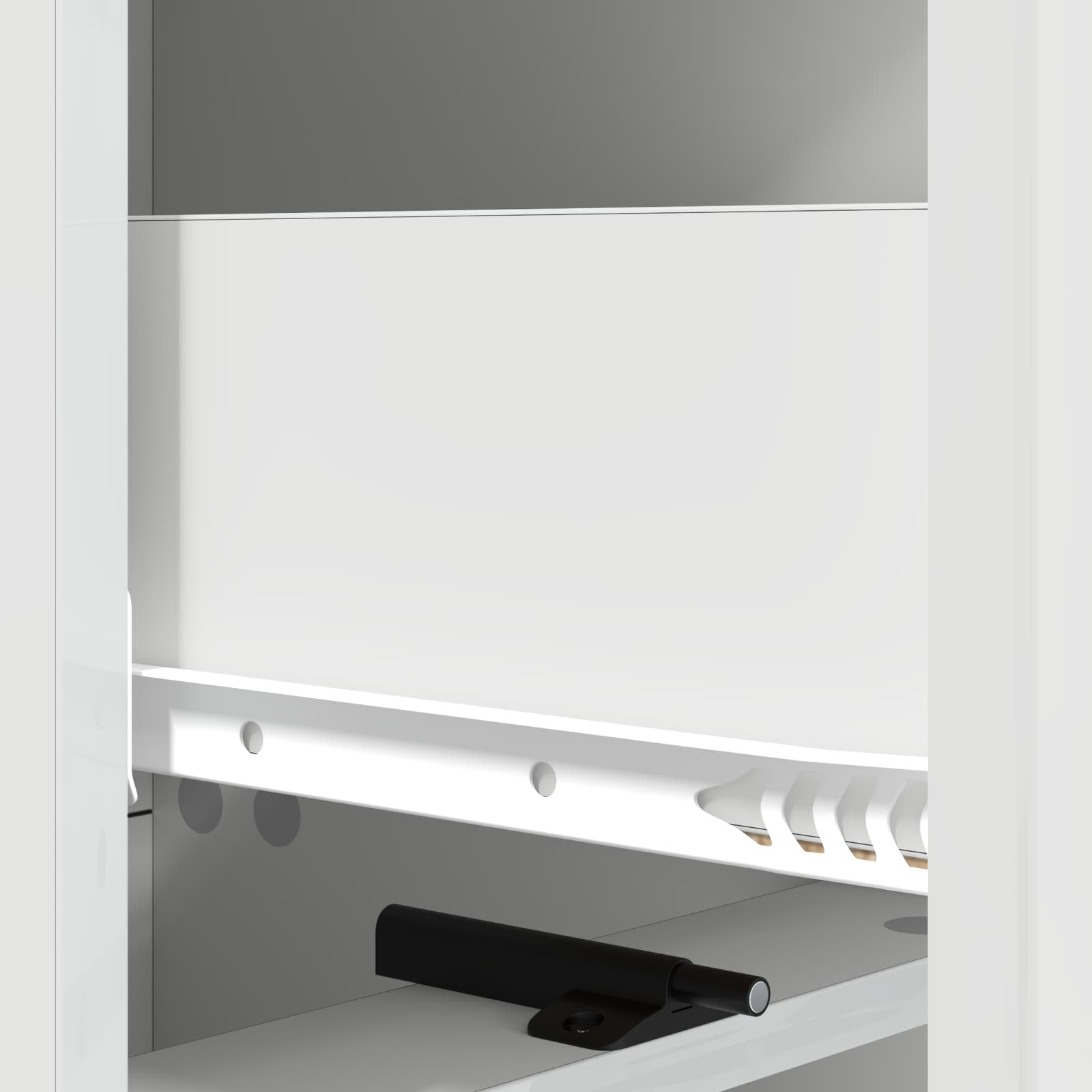 Mobile con Cassetti Bianco Lucido 33 x 34,5 x 92 cm | homemem39