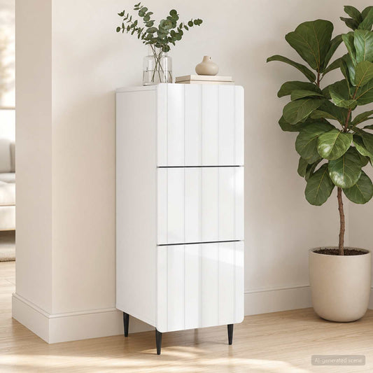 Mobile con Cassetti 33 x 34,5 x 92 cm Legno ingegnerizzato