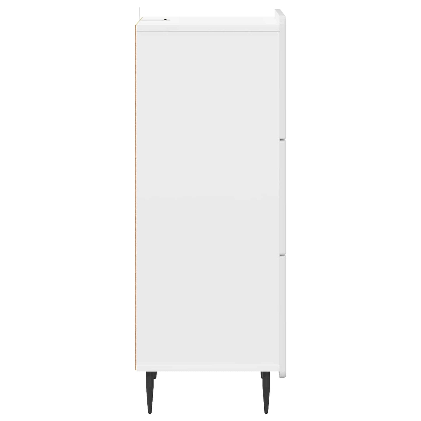 Mobile con Cassetti Bianco Lucido 33 x 34,5 x 92 cm | homemem39