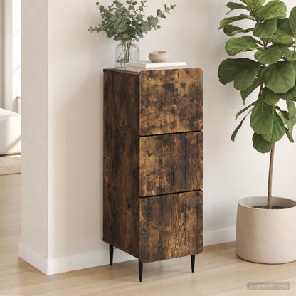 Mobile con Cassetti Rovere Fumo 33 x 34,5 x 92 cm