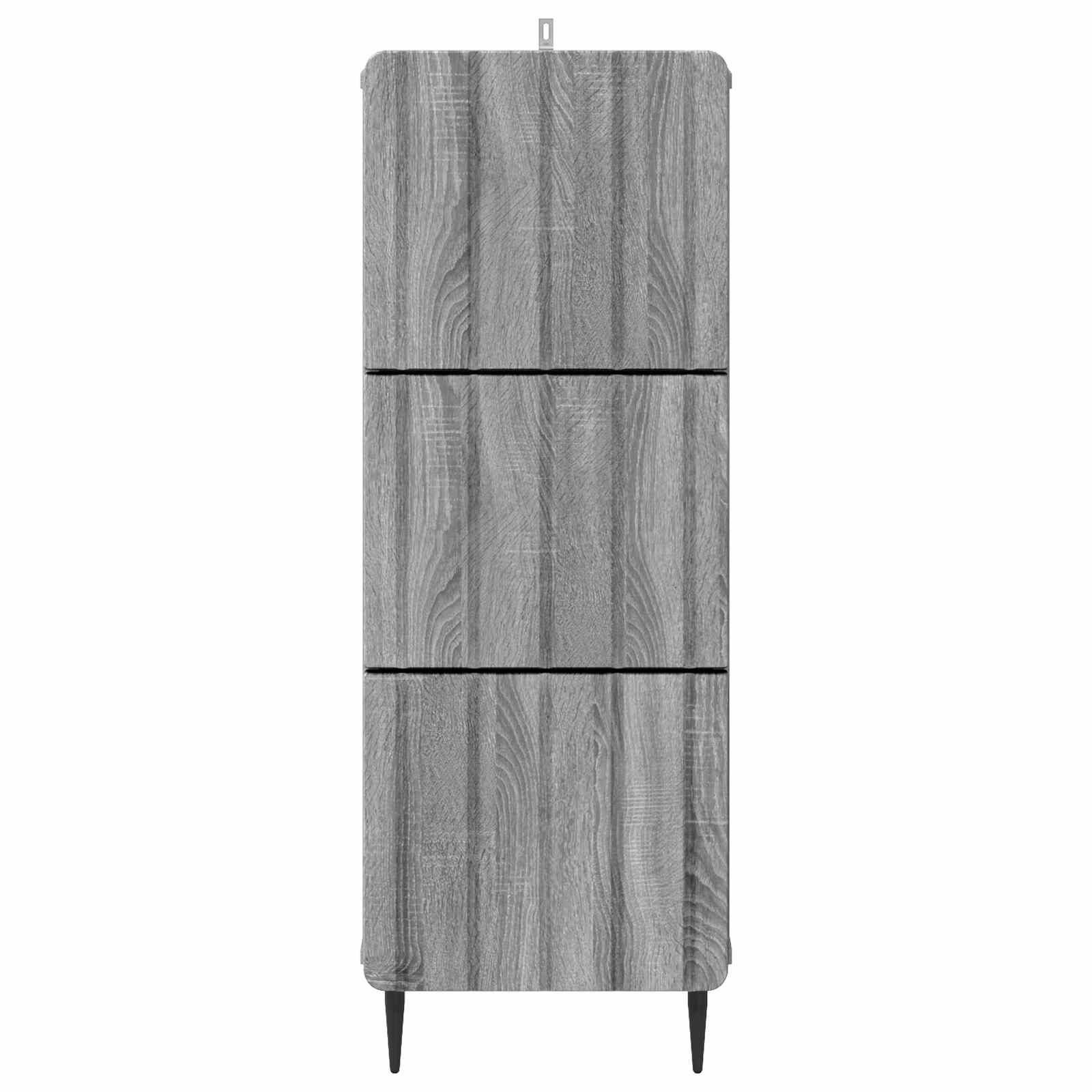 Mobile con Cassetti Grigio Sonoma 33 x 34,5 x 92 cm | homemem39
