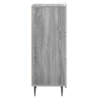 Mobile con Cassetti Grigio Sonoma 33 x 34,5 x 92 cm | homemem39