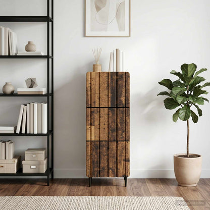 Mobile con Cassetti Legno antico 33 x 34,5 x 92 cm
