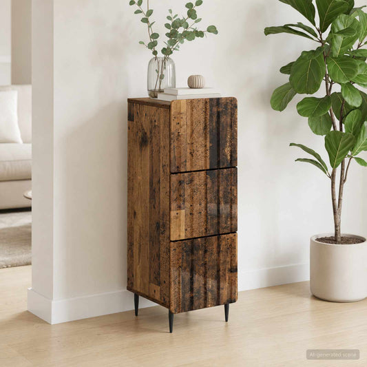 Mobile con Cassetti 33 x 34,5 x 92 cm Legno ingegnerizzato
