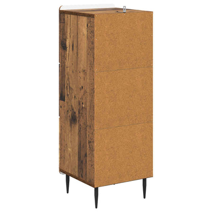 Mobile con Cassetti Legno antico 33 x 34,5 x 92 cm