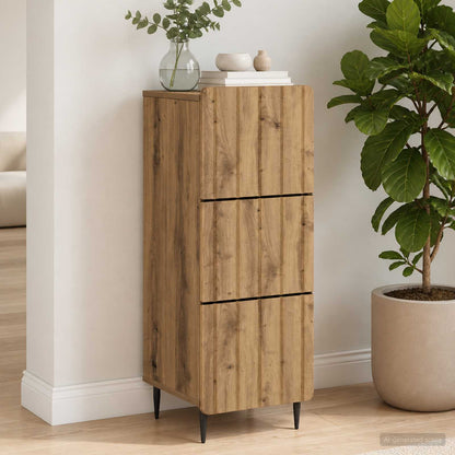 Mobile con Cassetti 33 x 34,5 x 92 cm Legno ingegnerizzato