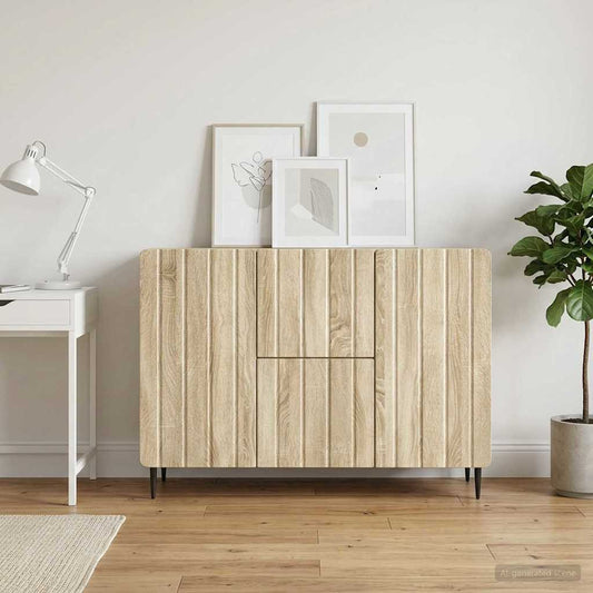 Credenza Rovere Sonoma 89 x 34,5 x 62 cm Legno ingegnerizzato | homemem39
