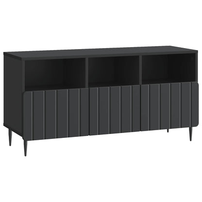 Mobile TV Nero 102 x 34,5 x 50 cm Legno ingegnerizzato