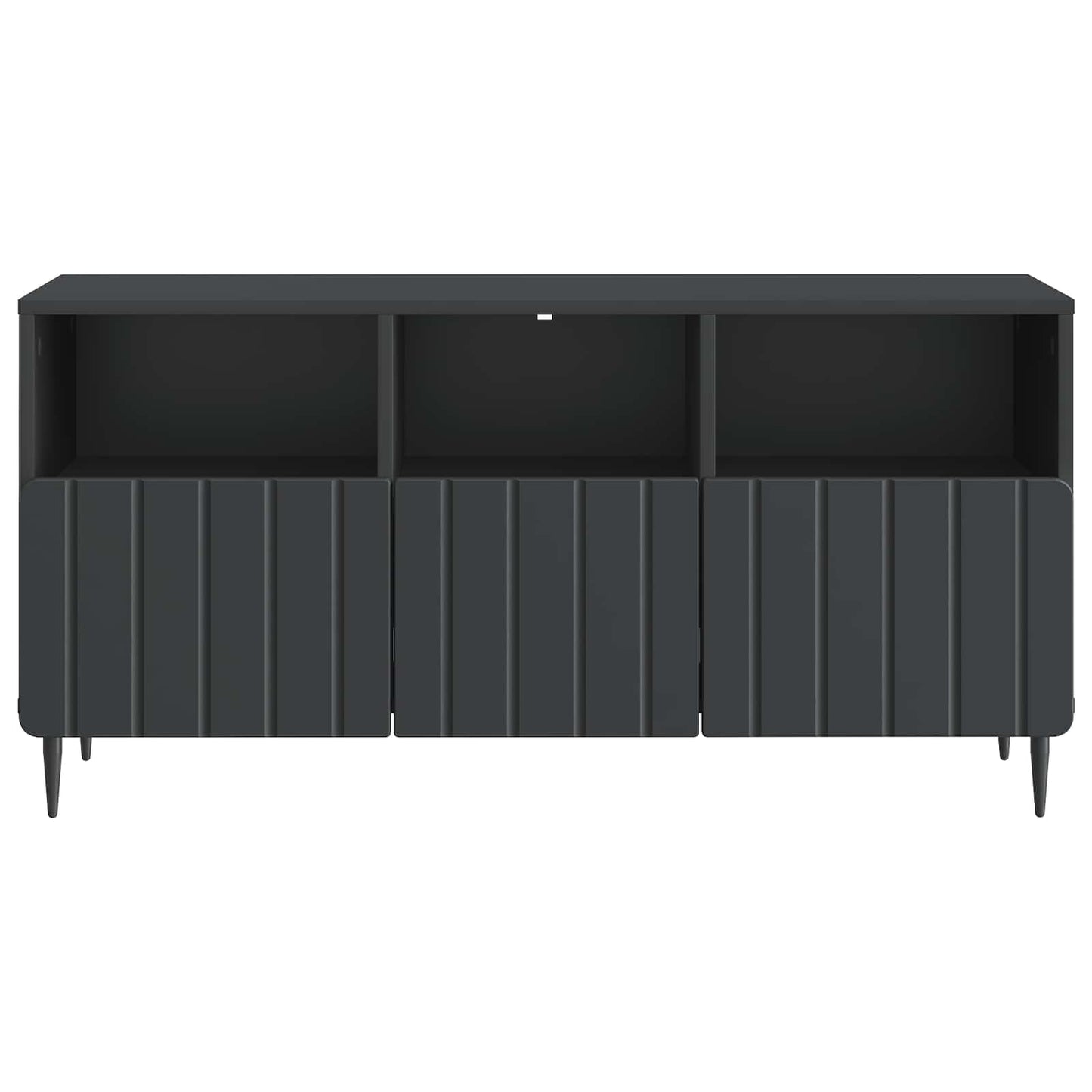 Mobile TV Nero 102 x 34,5 x 50 cm Legno ingegnerizzato