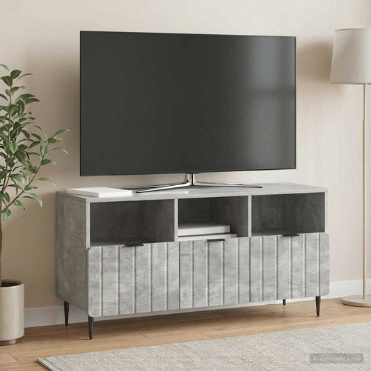 Mobile TV con cassetto Grigio Cemento 102 x 34,5 x 50 cm
