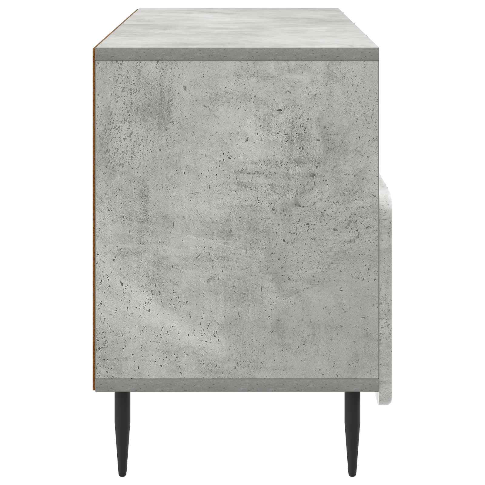 Mobile TV con cassetto Grigio Cemento 102 x 34,5 x 50 cm | homemem39